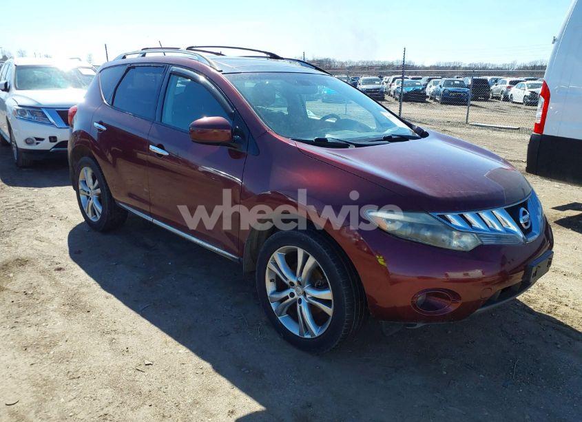 2009 Nissan Murano LE (VIN JN8AZ18W69W141842) main photo
