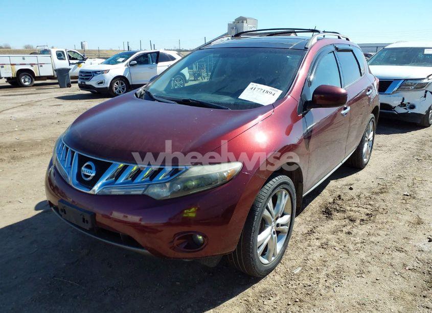 Photo 2 of 2009 Nissan Murano LE (VIN JN8AZ18W69W141842)