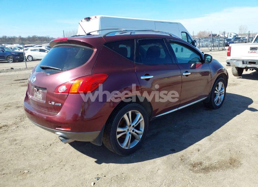 Photo 3 of 2009 Nissan Murano LE (VIN JN8AZ18W69W141842)