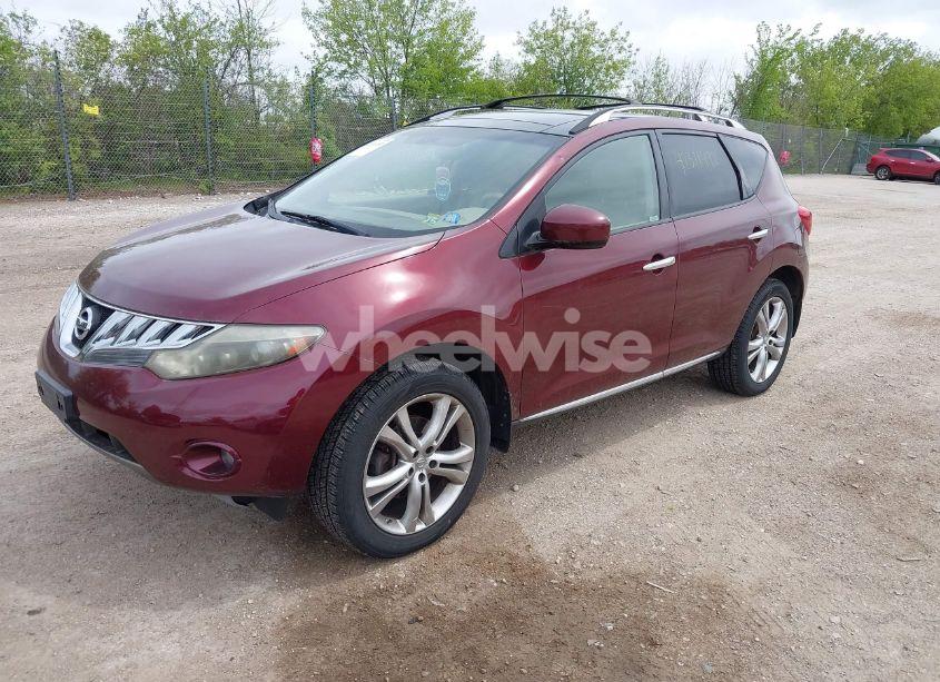 Photo 2 of 2009 Nissan Murano LE (VIN JN8AZ18W69W142280)