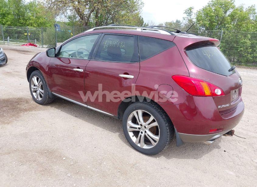Photo 3 of 2009 Nissan Murano LE (VIN JN8AZ18W69W142280)