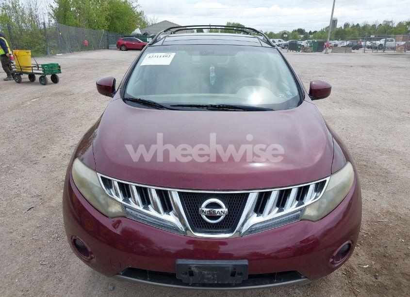 Photo 6 of 2009 Nissan Murano LE (VIN JN8AZ18W69W142280)