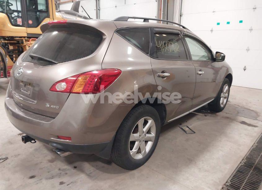 Photo 2 of 2009 Nissan Murano S (VIN JN8AZ18W69W143929)