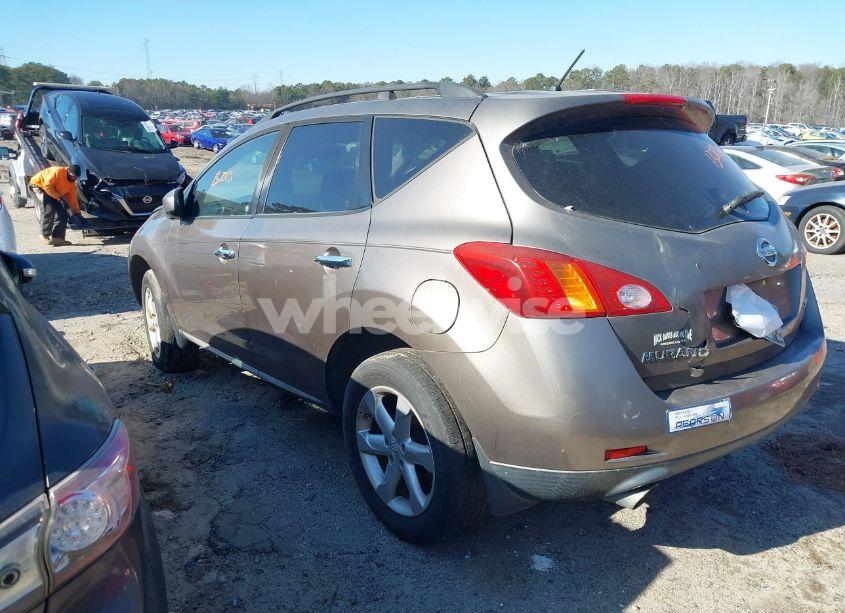 Photo 3 of 2009 Nissan Murano S (VIN JN8AZ18W79W107103)