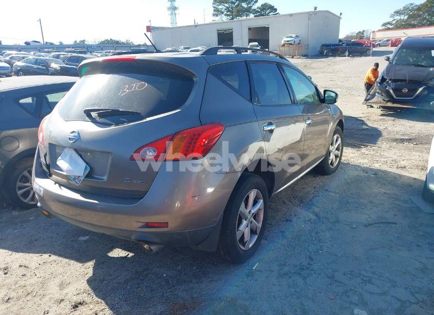 Photo 4 of 2009 Nissan Murano S (VIN JN8AZ18W79W107103)