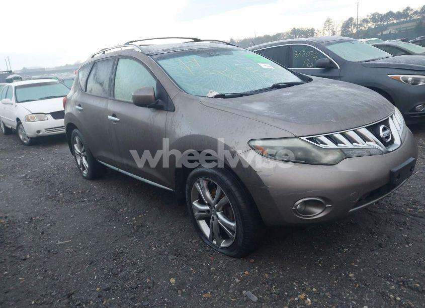 2009 Nissan Murano LE (VIN JN8AZ18W79W109210) main photo