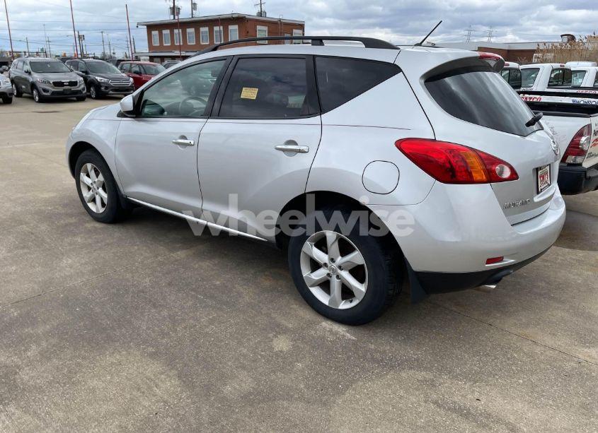 2009 Nissan Murano S (VIN JN8AZ18W79W150517) main photo