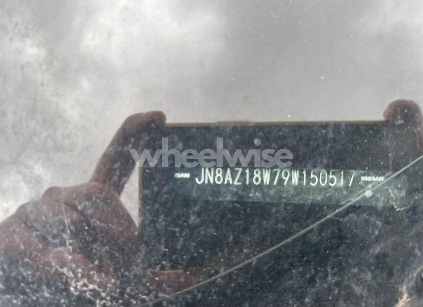 Photo 3 of 2009 Nissan Murano S (VIN JN8AZ18W79W150517)
