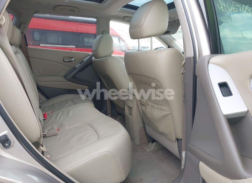 Photo 6 of 2009 Nissan Murano SL (VIN JN8AZ18W79W151828)