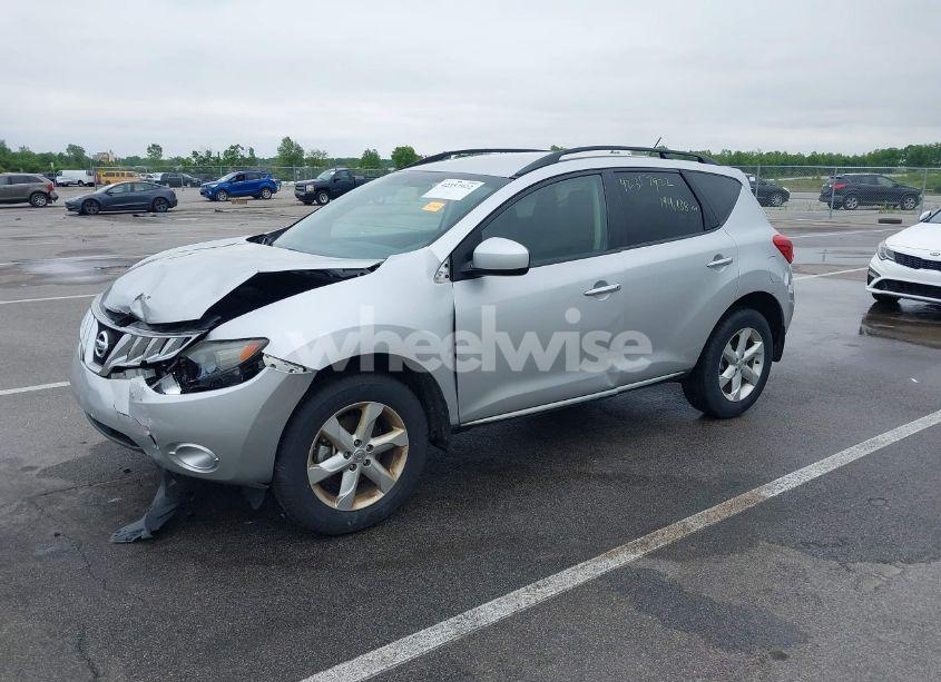 Photo 2 of 2009 Nissan Murano S (VIN JN8AZ18W79W210571)