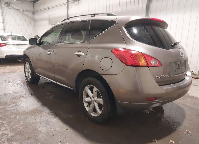 Photo 2 of 2009 Nissan Murano SL (VIN JN8AZ18W79W210750)