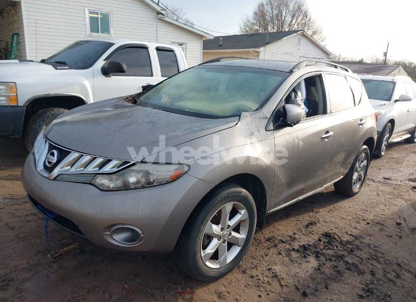2009 Nissan Murano S (VIN JN8AZ18W89W100760) main photo