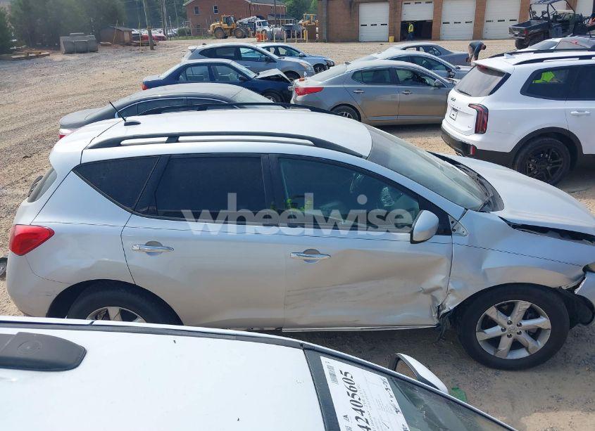 Photo 12 of 2009 Nissan Murano SL (VIN JN8AZ18W89W107997)