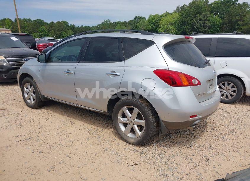 Photo 3 of 2009 Nissan Murano SL (VIN JN8AZ18W89W107997)