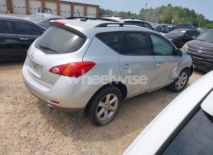 Photo 4 of 2009 Nissan Murano SL (VIN JN8AZ18W89W107997)