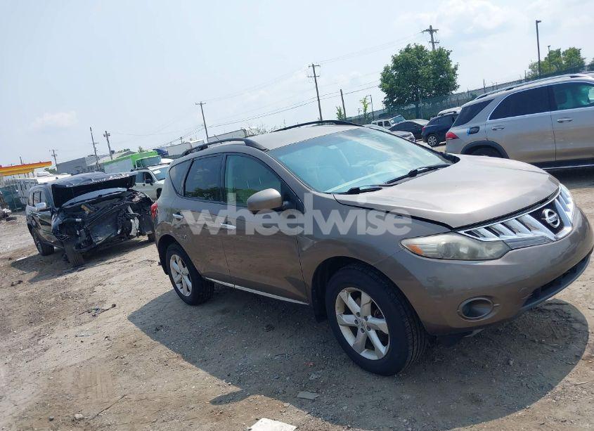 2009 Nissan Murano S (VIN JN8AZ18W89W120393) main photo