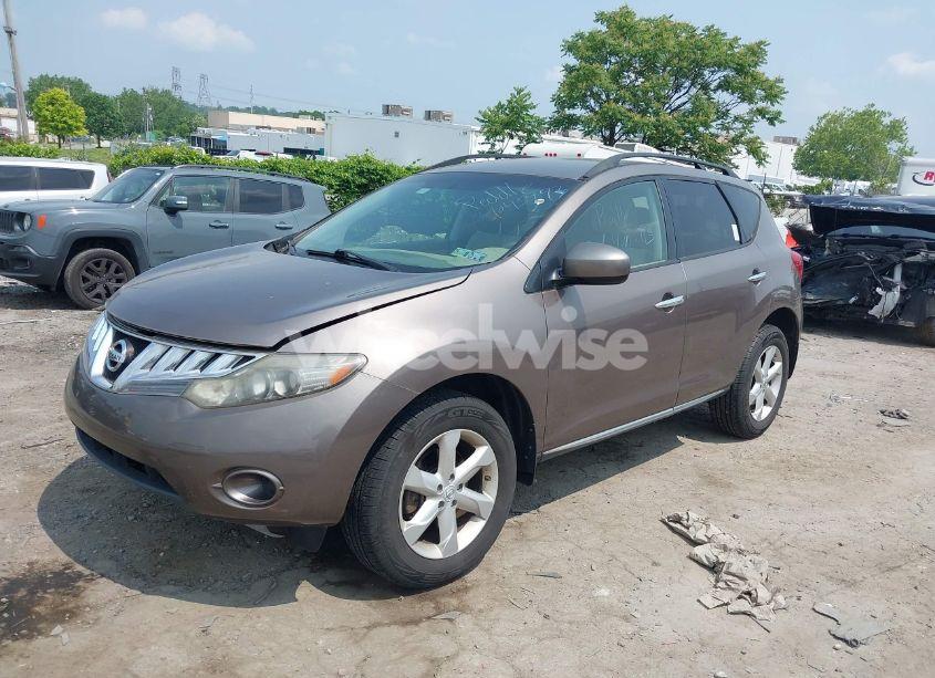 Photo 2 of 2009 Nissan Murano S (VIN JN8AZ18W89W120393)