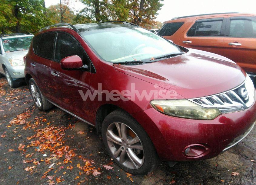 2009 Nissan Murano LE (VIN JN8AZ18W89W129353) main photo