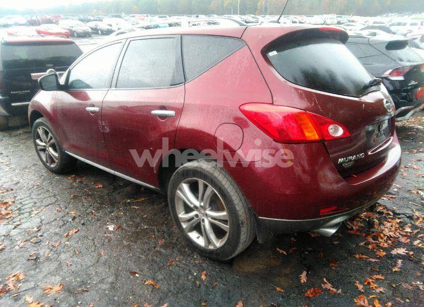 Photo 2 of 2009 Nissan Murano LE (VIN JN8AZ18W89W129353)
