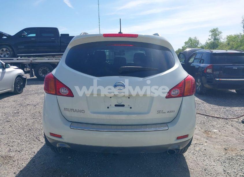 Photo 17 of 2009 Nissan Murano SL (VIN JN8AZ18W89W139901)