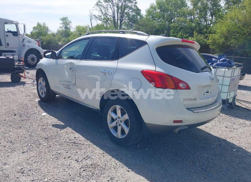 Photo 3 of 2009 Nissan Murano SL (VIN JN8AZ18W89W139901)