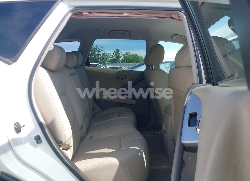 Photo 8 of 2009 Nissan Murano SL (VIN JN8AZ18W89W139901)