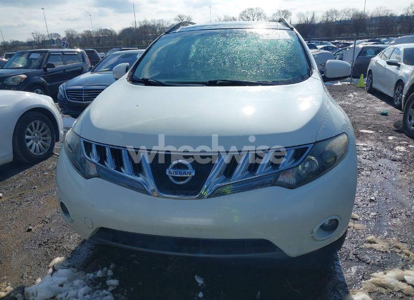 Photo 4 of 2009 Nissan Murano SL (VIN JN8AZ18W89W144256)