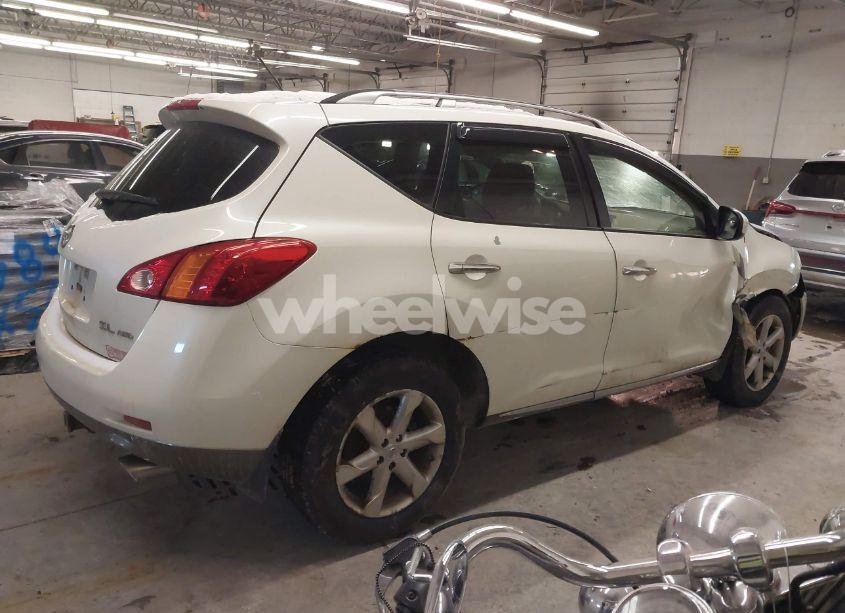 Photo 2 of 2009 Nissan Murano SL (VIN JN8AZ18W89W209753)