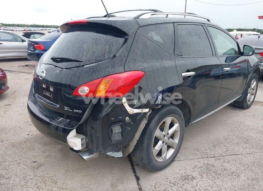 Photo 4 of 2009 Nissan Murano SL (VIN JN8AZ18W89W210062)