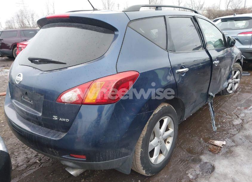 Photo 2 of 2009 Nissan Murano S (VIN JN8AZ18W99W109421)