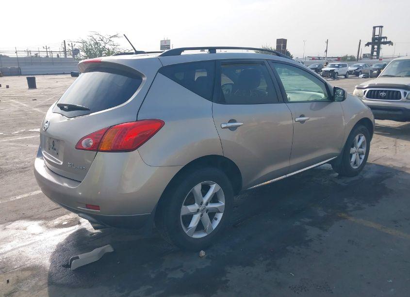 Photo 2 of 2009 Nissan Murano SL (VIN JN8AZ18W99W112433)