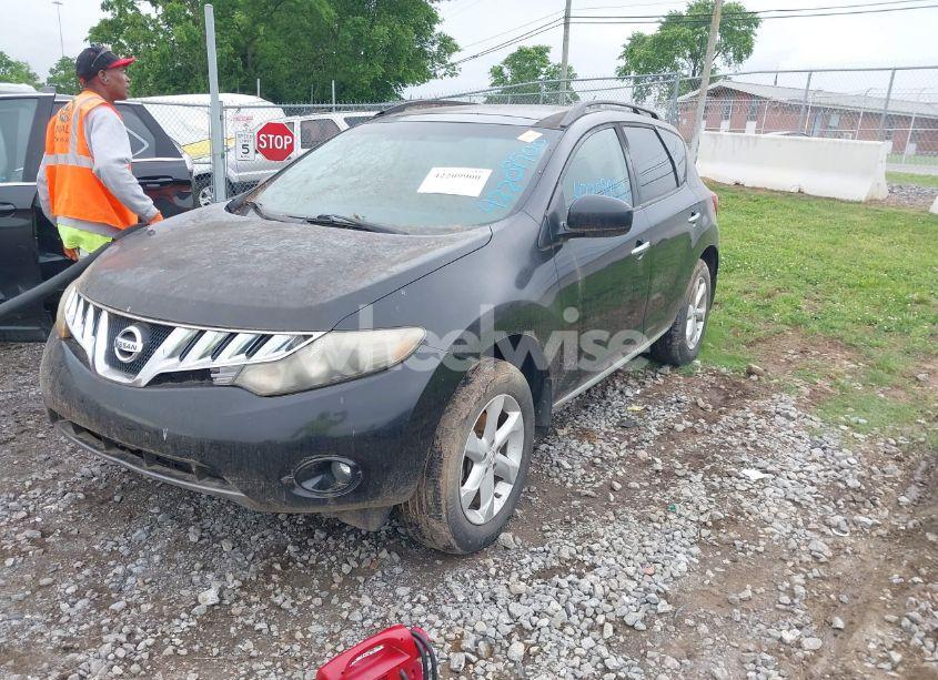 Photo 2 of 2009 Nissan Murano SL (VIN JN8AZ18W99W129037)