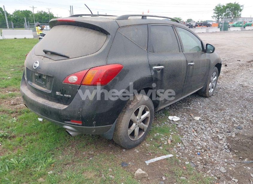 Photo 4 of 2009 Nissan Murano SL (VIN JN8AZ18W99W129037)