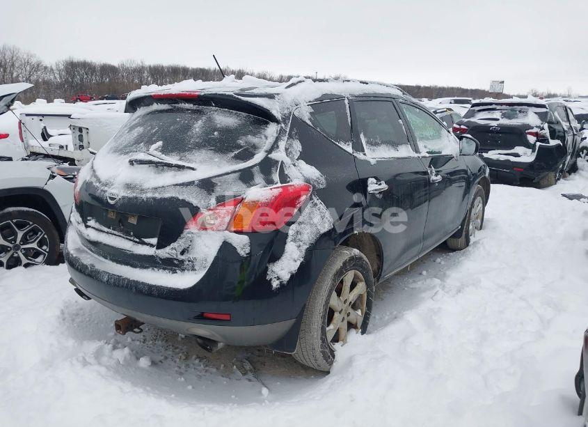 2009 Nissan Murano SL (VIN JN8AZ18W99W130754) main photo