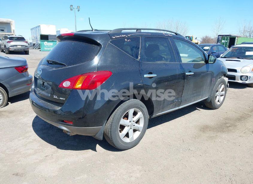 Photo 4 of 2009 Nissan Murano SL (VIN JN8AZ18W99W151359)