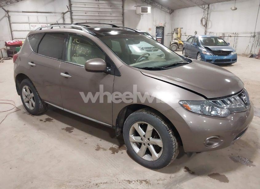 2009 Nissan Murano SL (VIN JN8AZ18W99W207669) main photo