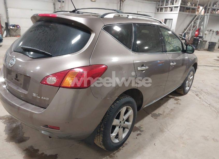Photo 3 of 2009 Nissan Murano SL (VIN JN8AZ18W99W207669)