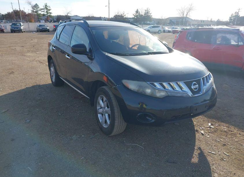 2009 Nissan Murano S (VIN JN8AZ18WX9W112165) main photo