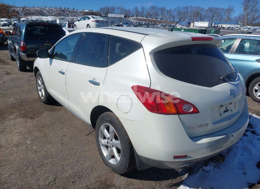 Photo 2 of 2009 Nissan Murano SL (VIN JN8AZ18WX9W116913)