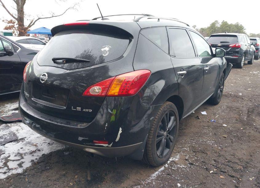 Photo 2 of 2009 Nissan Murano LE (VIN JN8AZ18WX9W119309)