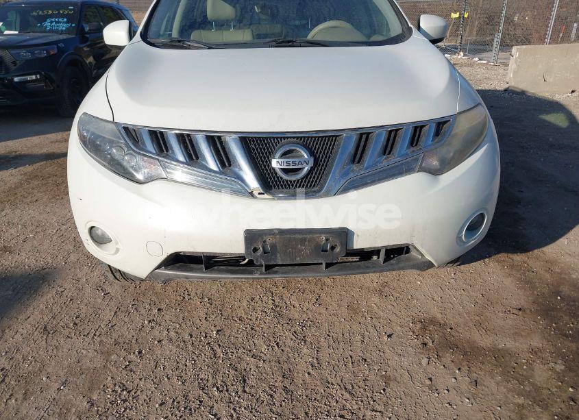Photo 3 of 2009 Nissan Murano SL (VIN JN8AZ18WX9W125546)