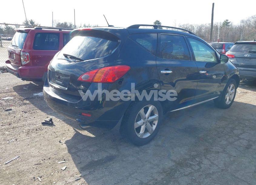 Photo 2 of 2009 Nissan Murano SL (VIN JN8AZ18WX9W148860)