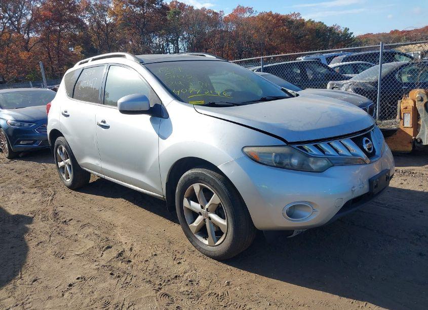 2009 Nissan Murano SL (VIN JN8AZ18WX9W211049) main photo