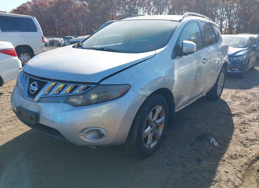 Photo 2 of 2009 Nissan Murano SL (VIN JN8AZ18WX9W211049)