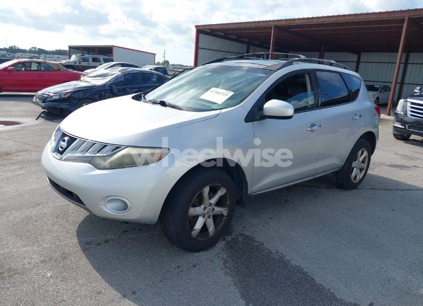 Photo 2 of 2010 Nissan Murano SL (VIN JN8AZ1MU0AW004601)