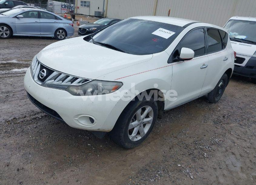 2010 Nissan Murano S (VIN JN8AZ1MU0AW020829) main photo