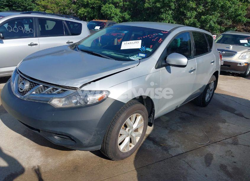 Photo 2 of 2011 Nissan Murano S (VIN JN8AZ1MU0BW055971)