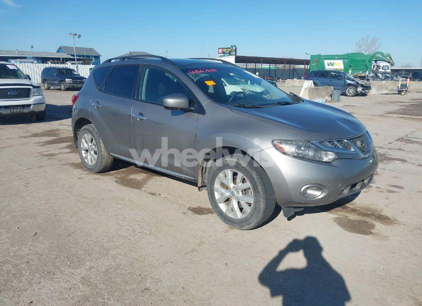 2011 Nissan Murano SV (VIN JN8AZ1MU0BW066744) main photo