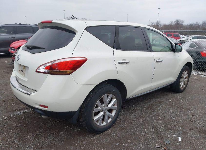 Photo 2 of 2011 Nissan Murano S (VIN JN8AZ1MU0BW069109)