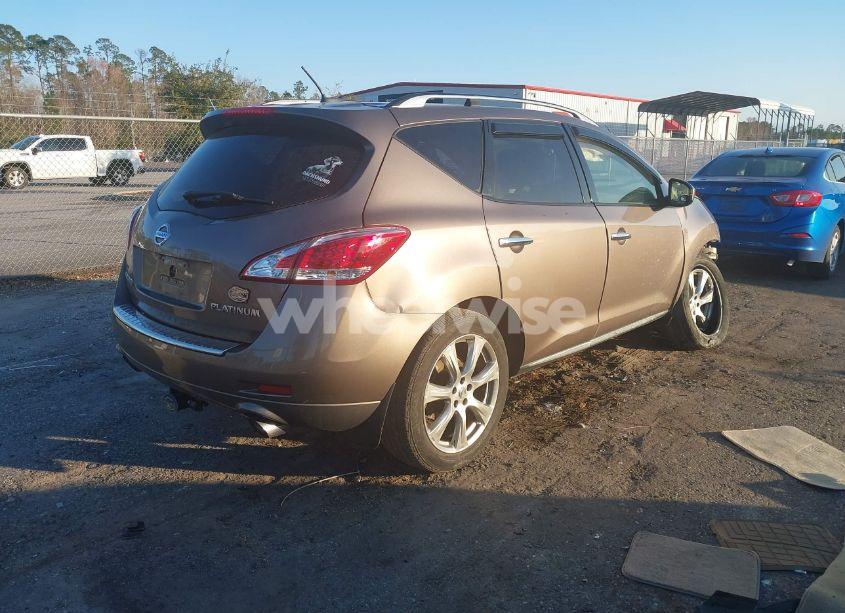 Photo 2 of 2012 Nissan Murano LE (VIN JN8AZ1MU0CW117208)